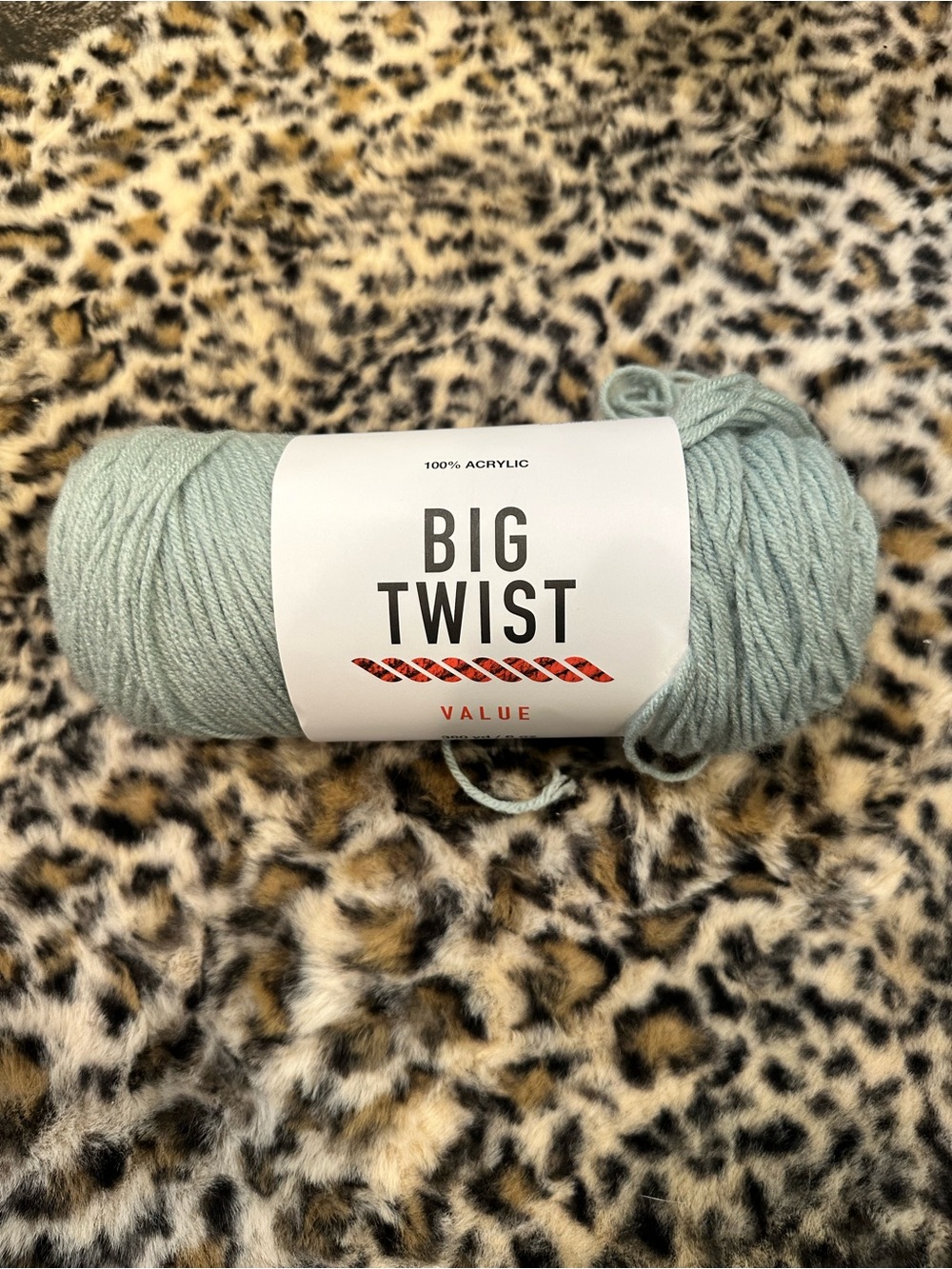 Value Acrylic Yarn - Sage Green